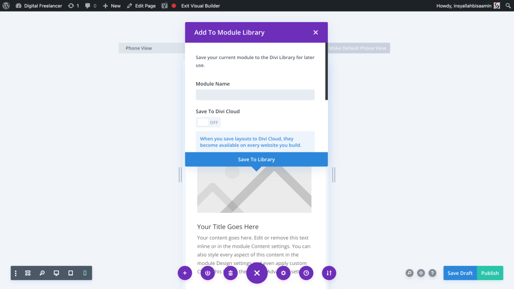 Save Time with Custom Divi Modules