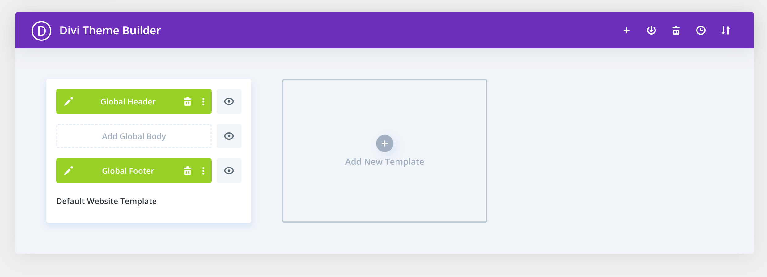 Theme Builder Divi