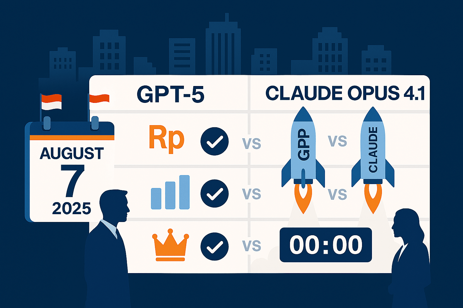 Perbandingan Singkat GPT‑5 dan Claude Opus 4.1 untuk Bisnis